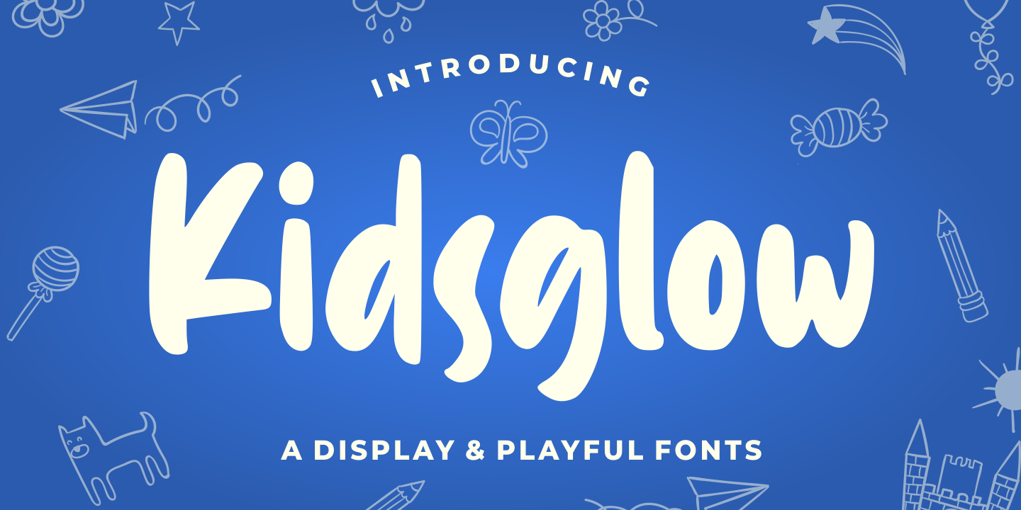 Example font Kidsglow #1